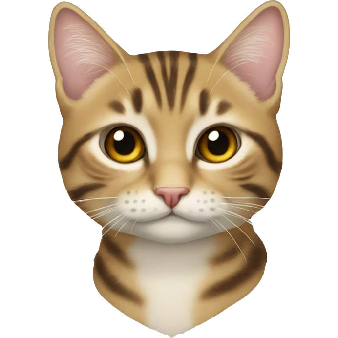 кошка с бантиком emoji