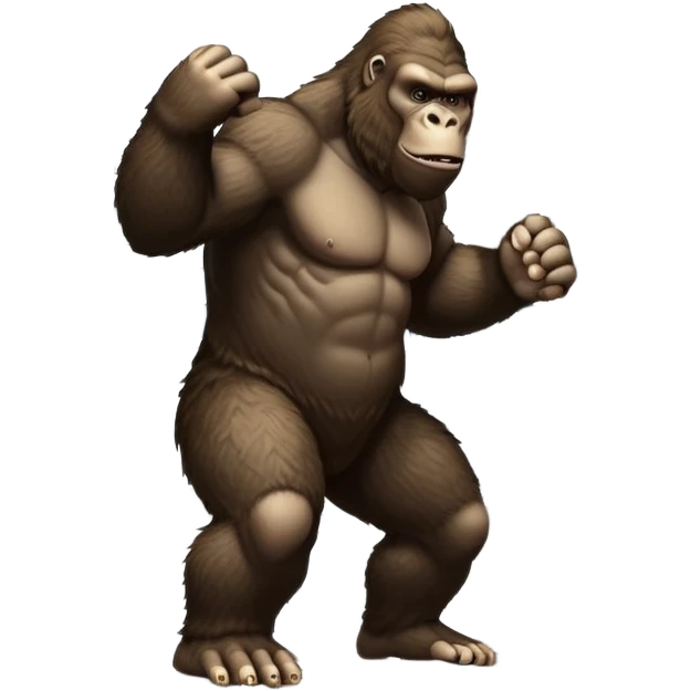 King Kong climbing the White House  emoji