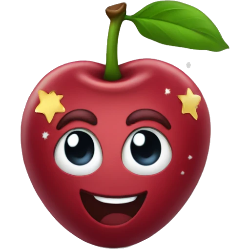 Cherrys with Stars emoji
