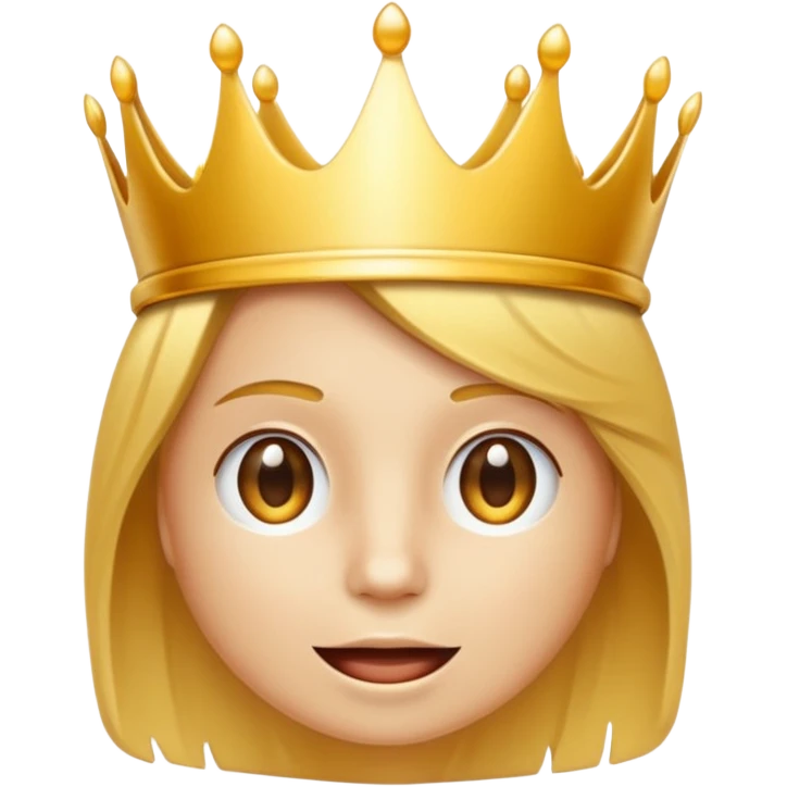 diente con una corona dorada, sin rostro emoji