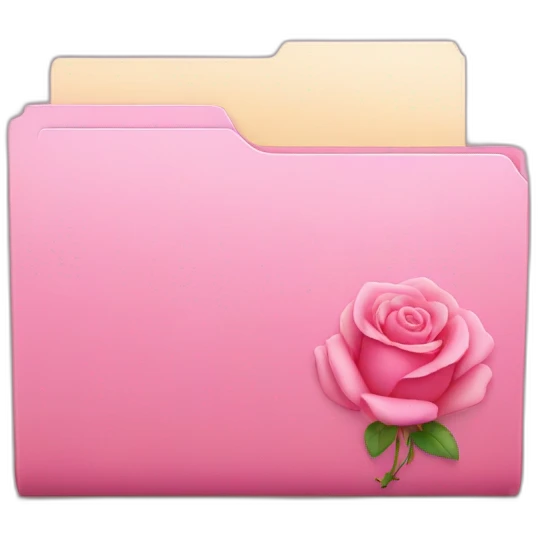 pink folder as mac wallpaper bonjour rose emoji