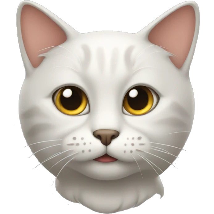 cat with a big smirk emoji