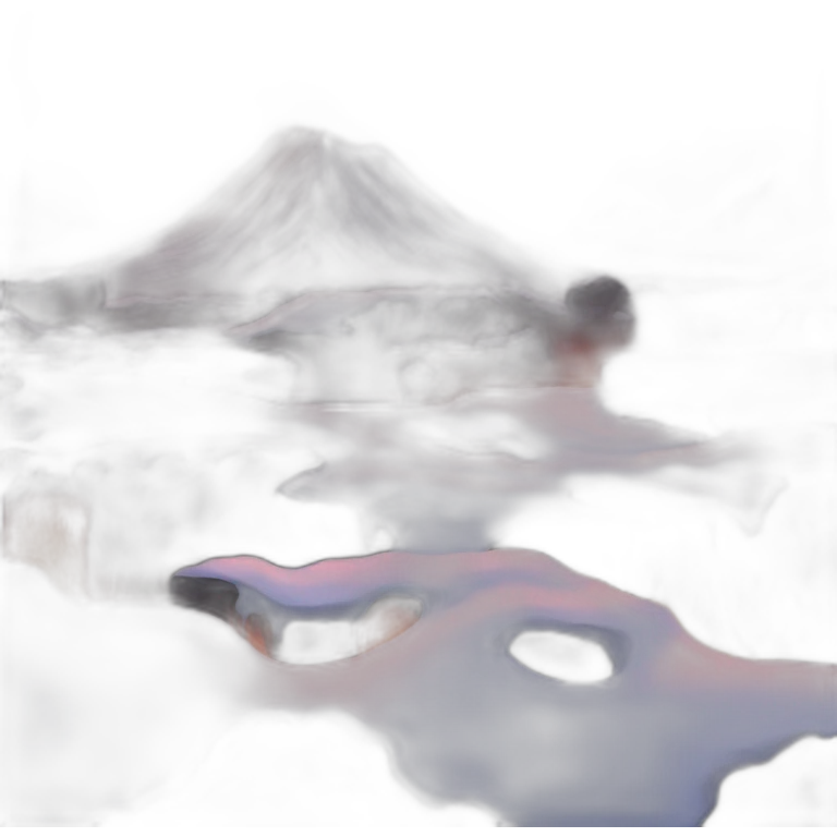 Snow but it’s lava emoji