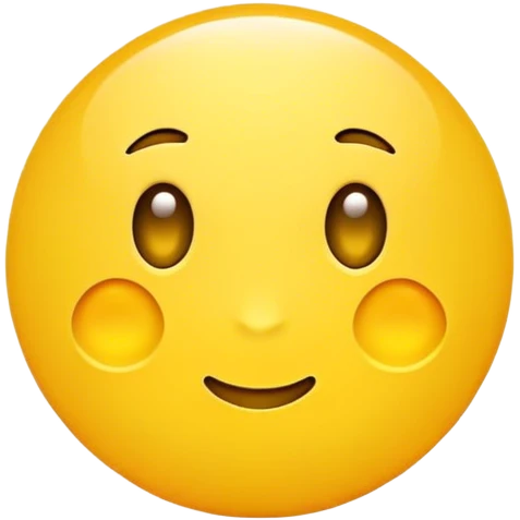 yellow dot shape emoji