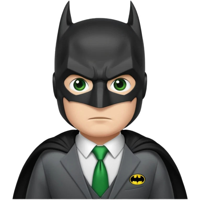 batman con ojos verdes  emoji