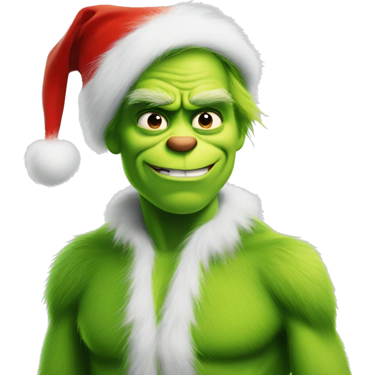 henry cavill as GRINCH emoji