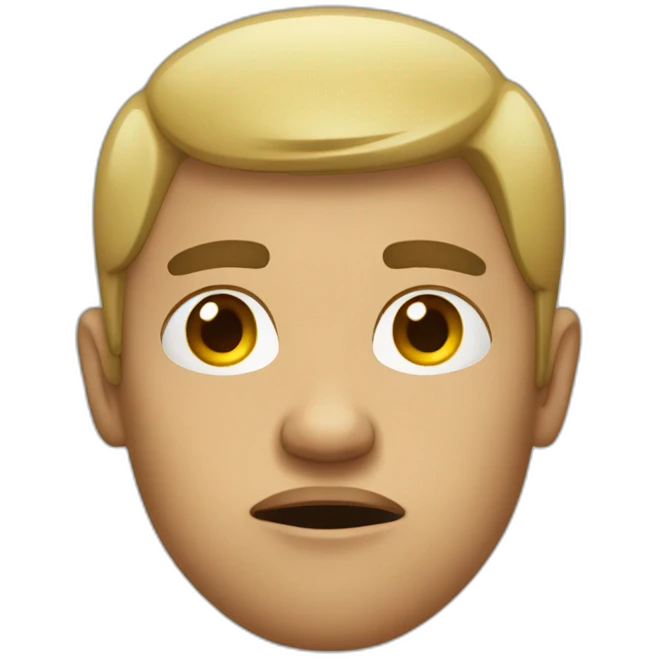 disinterested person emoji