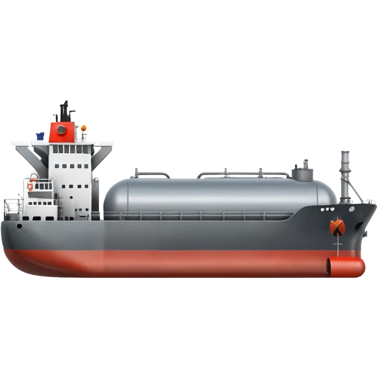 oil tanker side view emoji