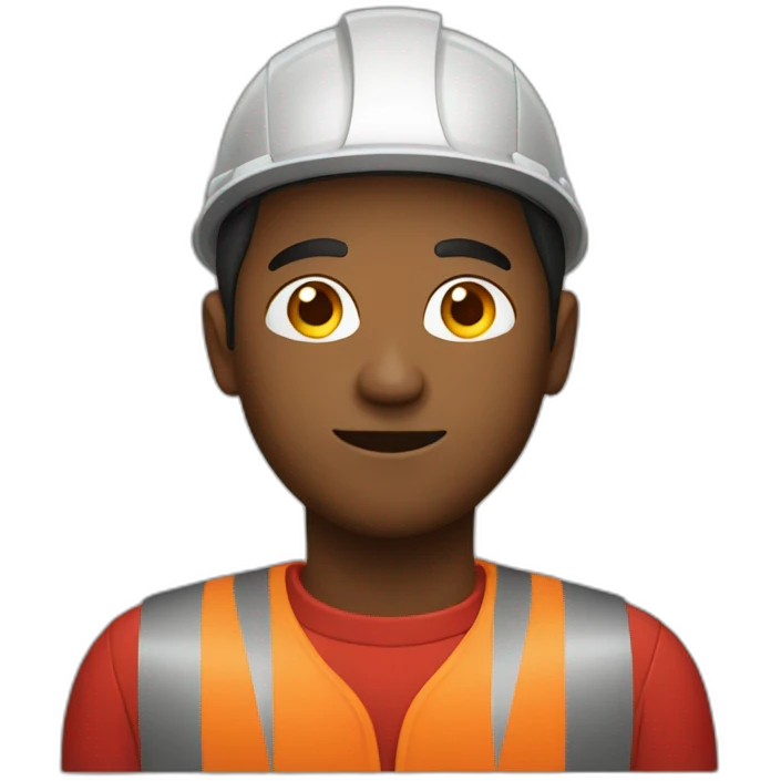 red worker emoji