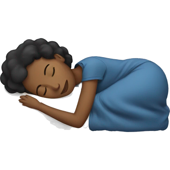 Women sleeping  emoji
