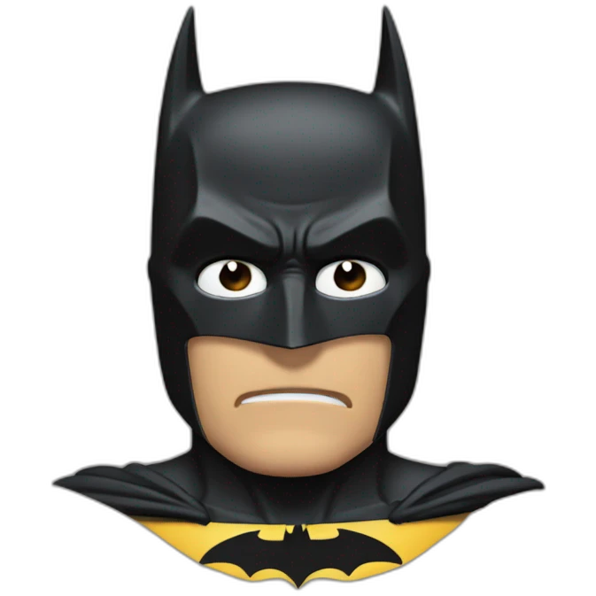 Batman triste emoji
