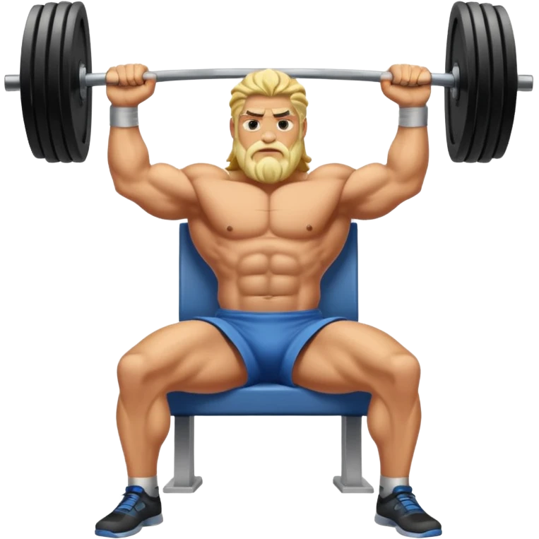 Zeus bench press emoji