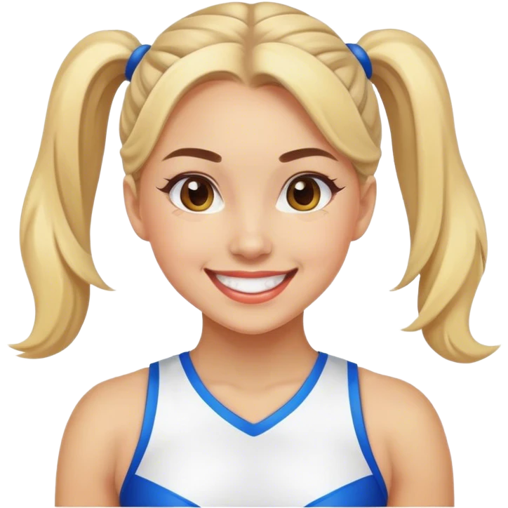 Cheerleader  emoji