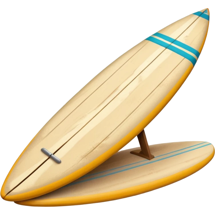 Surfboard Stuck in Sand emoji