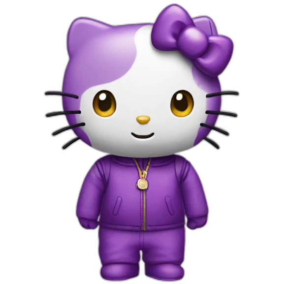 purple-hello-kitty emoji