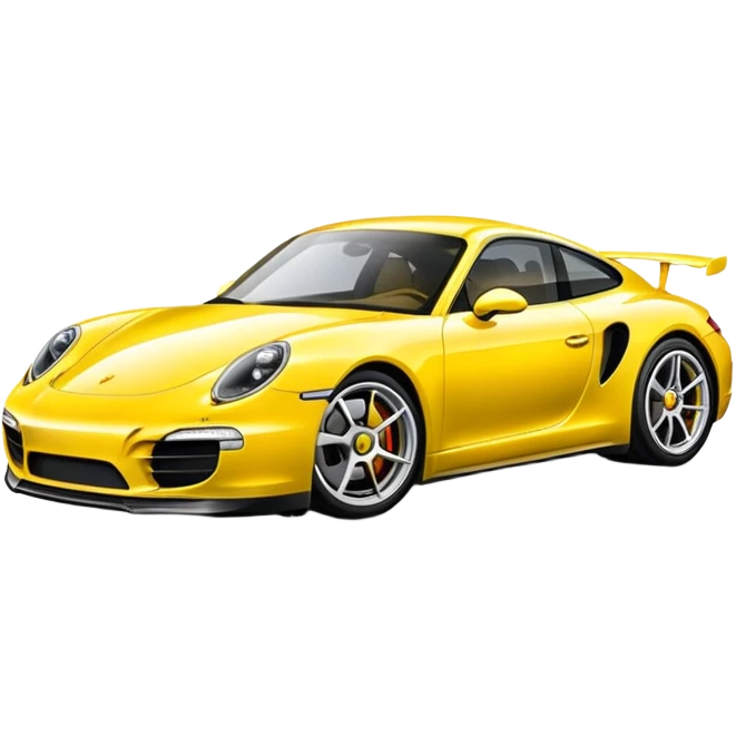 yellow porsche emoji