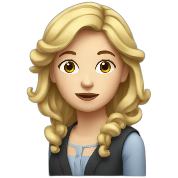 French young modern  Marianne emoji