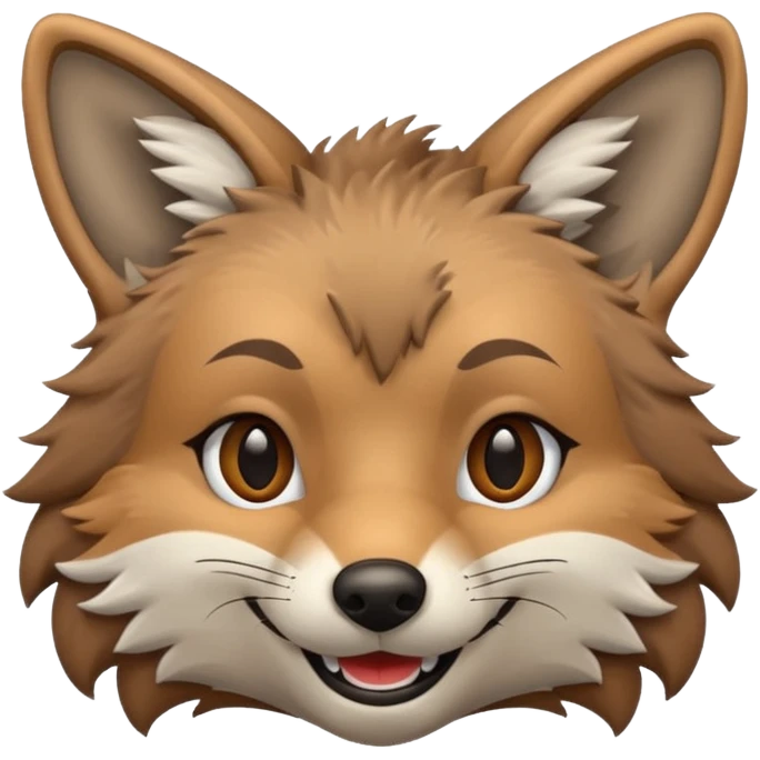 A Coyote Emoji emoji