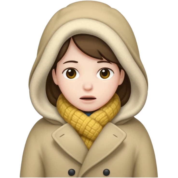 very cold person emoji