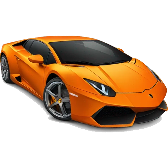 Orange Lamborghini  emoji