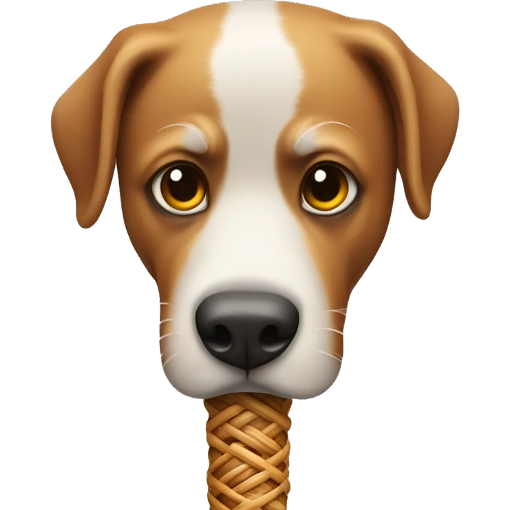 Cane con faccia strana  emoji