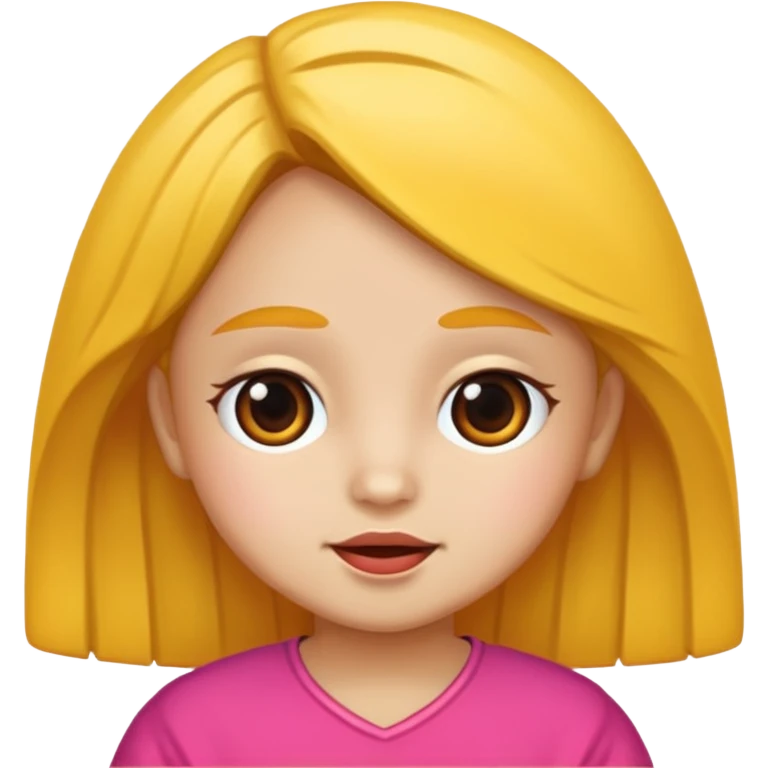 Niña orando emoji