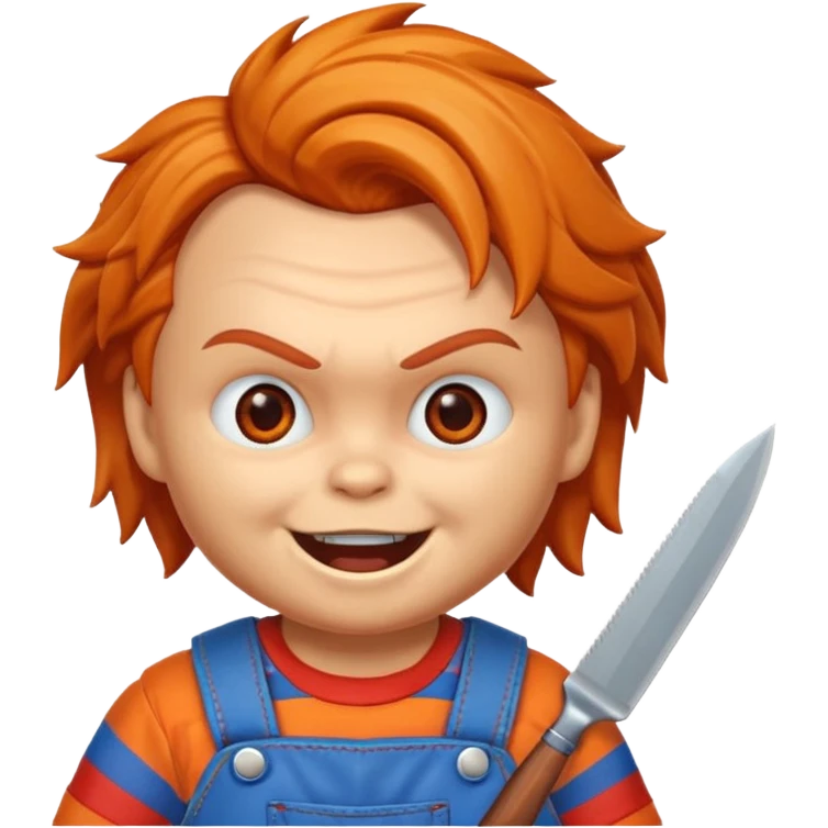 Un emojin de chuky emoji