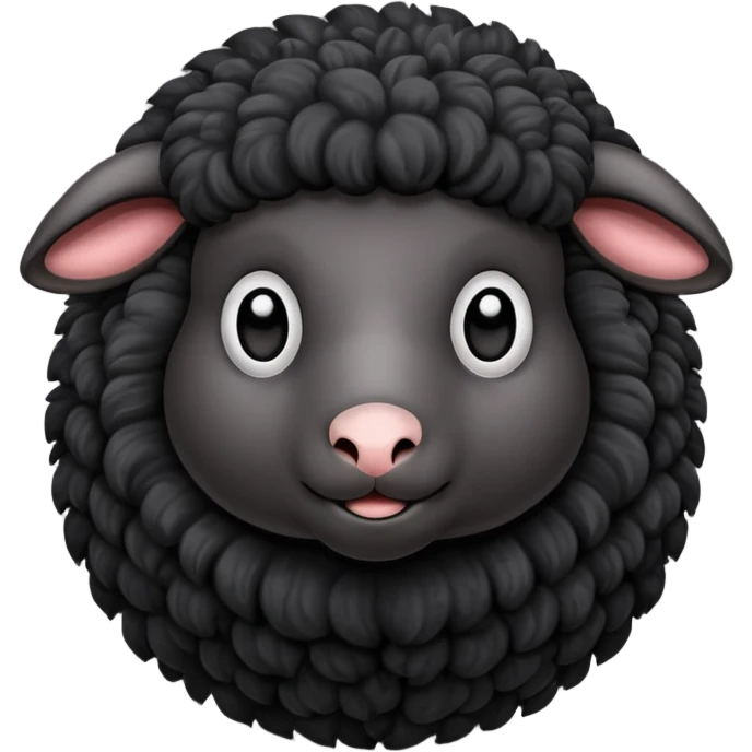 Black sheep  emoji