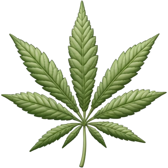 white color marijuana, no color emoji