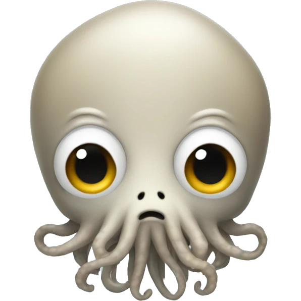 Hairy squid  emoji