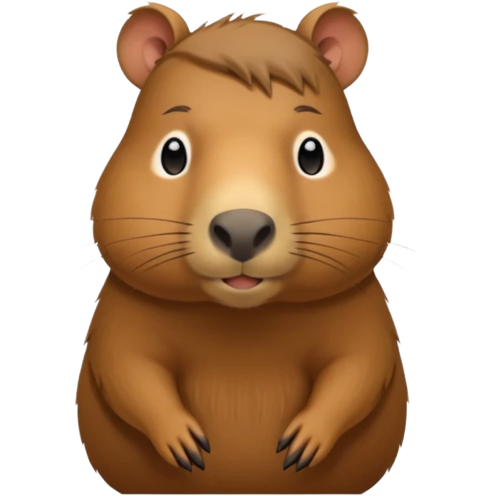 Capybara emoji