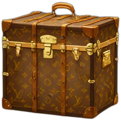 louis vuitton trunk emoji