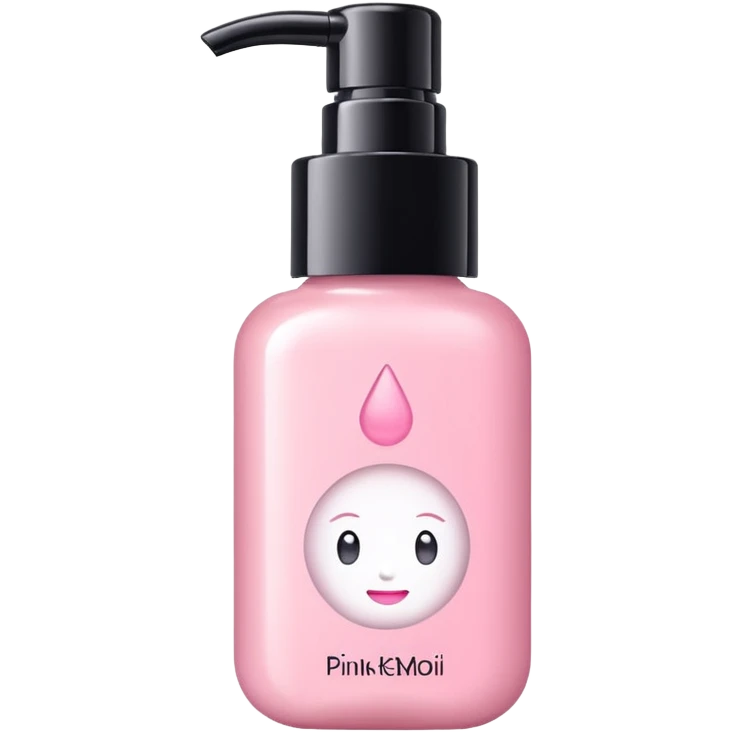 Skin care with pink pastel colors emoji