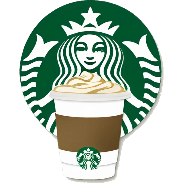 Starbucks coffee from matcha emoji