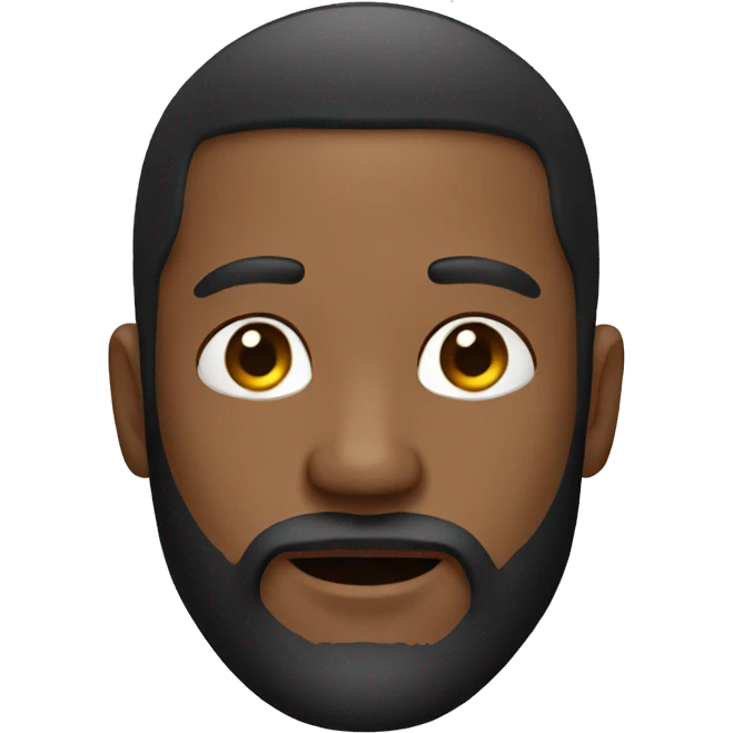 Realistic Guy with beard and piercings emoji
