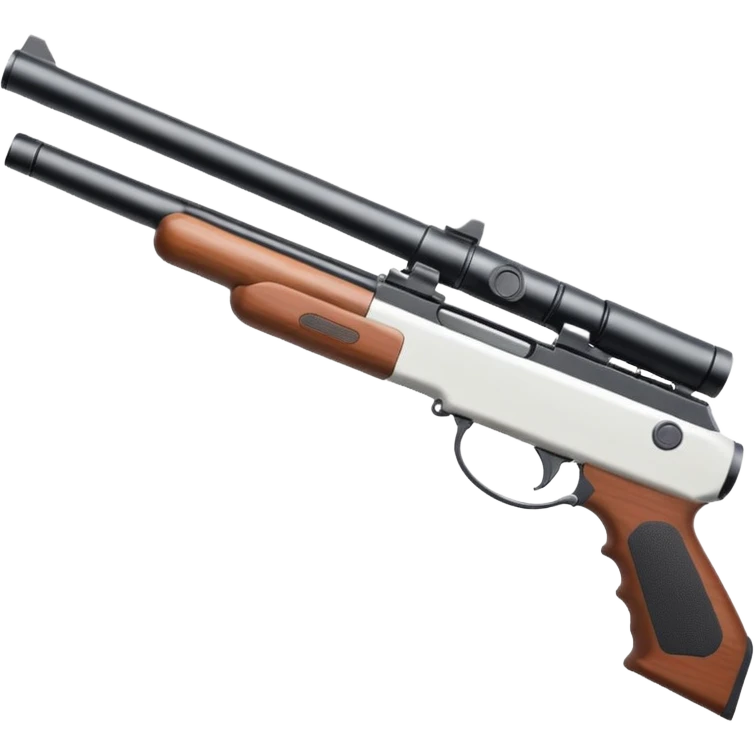 full white SPAS-12 shotgun emoji