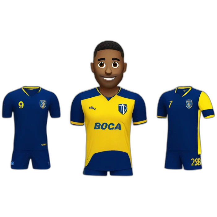jugador del club altetico  boca juniors emoji
