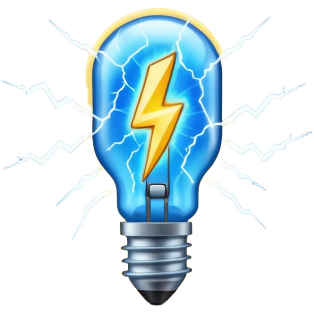 Electricity emoji