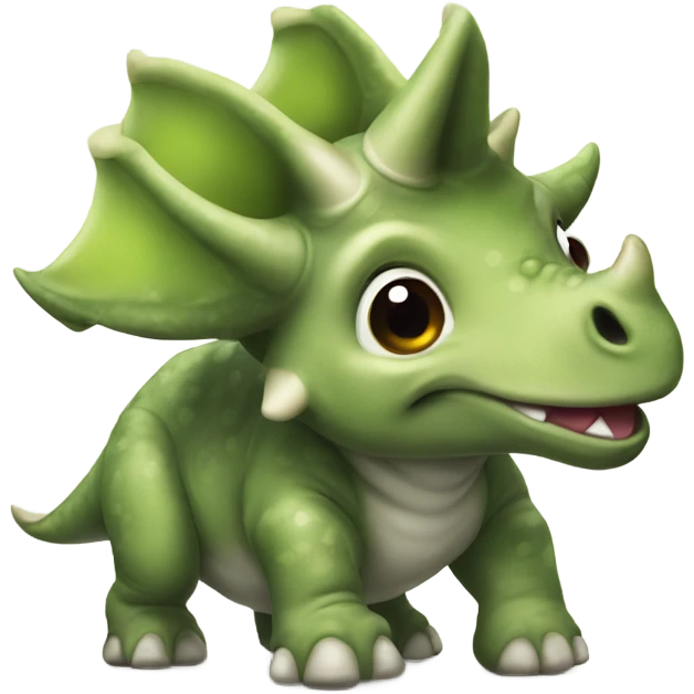 Cute triceratops  emoji