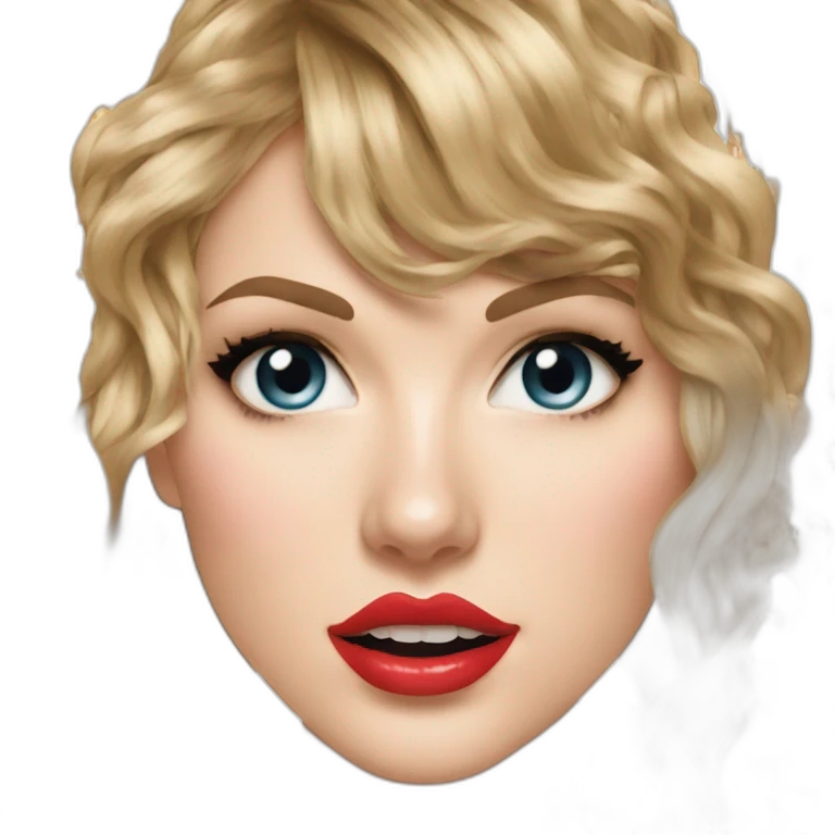 taylor-swift-selfie-milk-on-face-dripping emoji