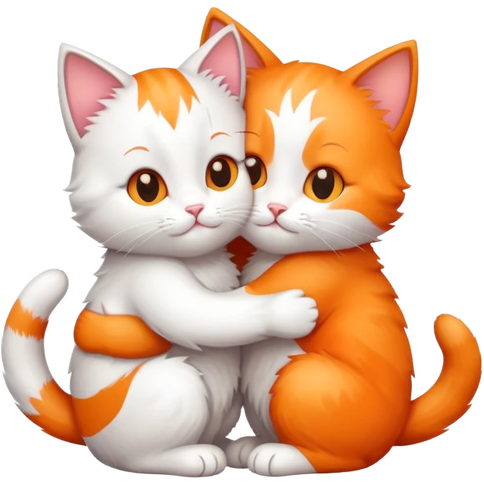 wto hugging kitties  emoji