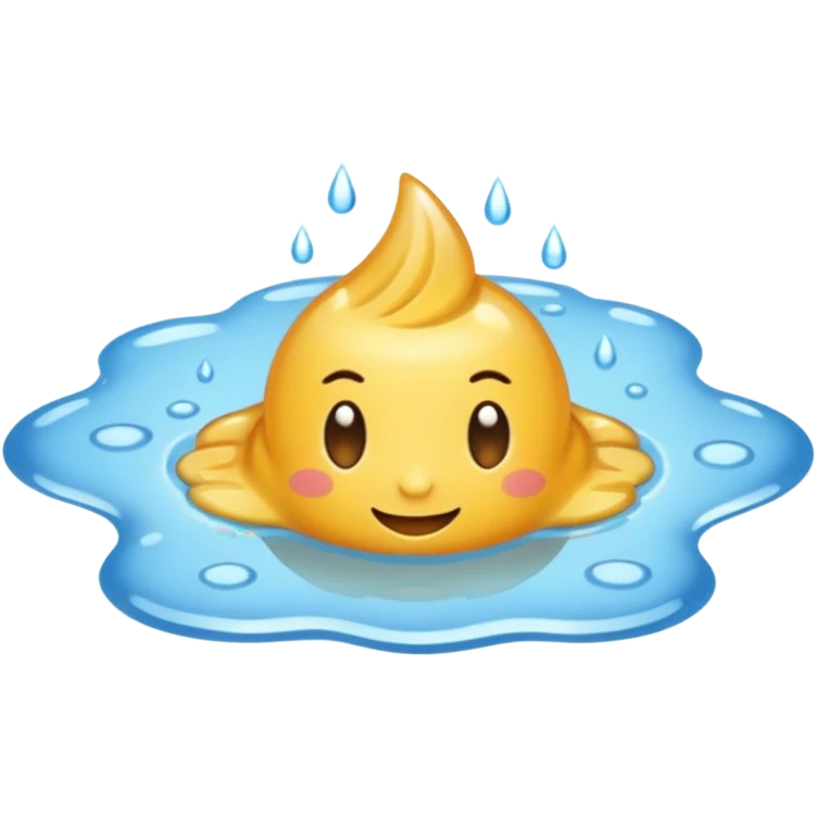 puddle of water emoji