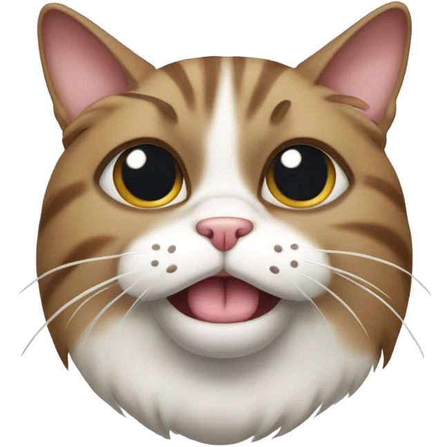 Sick cat emoji