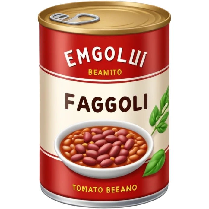 fagioli in scatola emoji