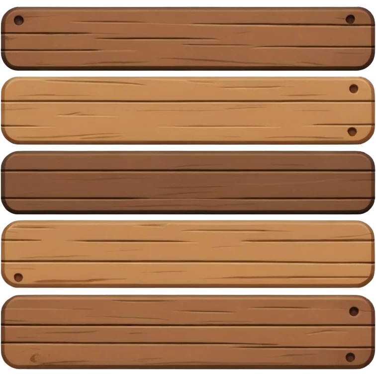 „single wood plank emoji, pixel art,256x256“
 emoji