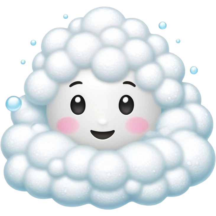bath foam emoji