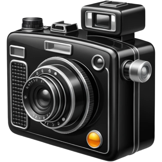 camera vintage instantanea emoji