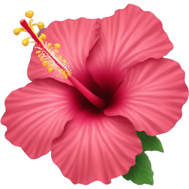 hibiscus emoji