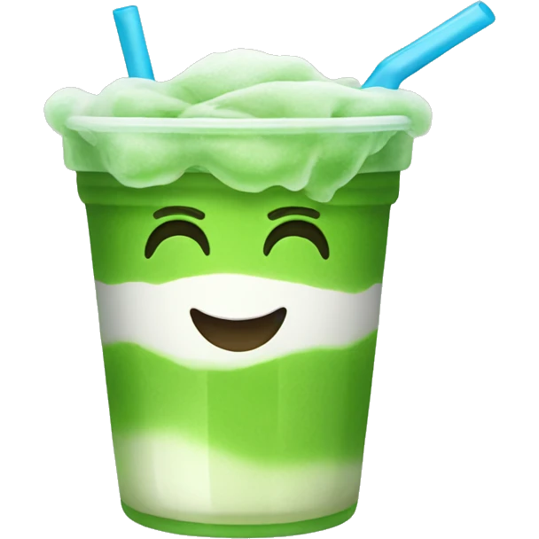 iced matcha emoji