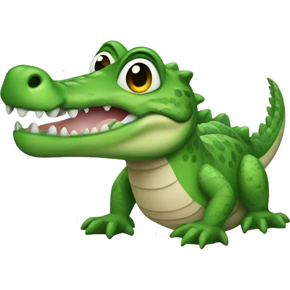 Baby crocodile  emoji